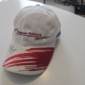 Autographed F1 Panasonic Toyota Racing  TOYOTA Formula One Racing Hat Cap